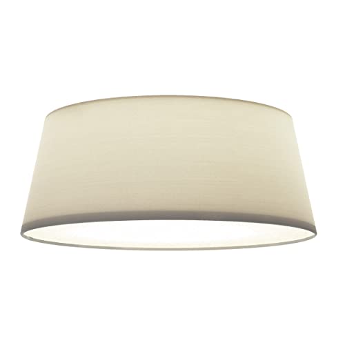 Astro Fife 330 Dimmable Indoor Ceiling Light (Putty Fabric), LED E27/ES Lamp, Designed in Britain - 1471006-3 Years Guarantee