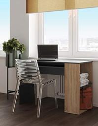 Symbiosis Yale Desk Black and Natural Oak 113.9x50x75.5 cm