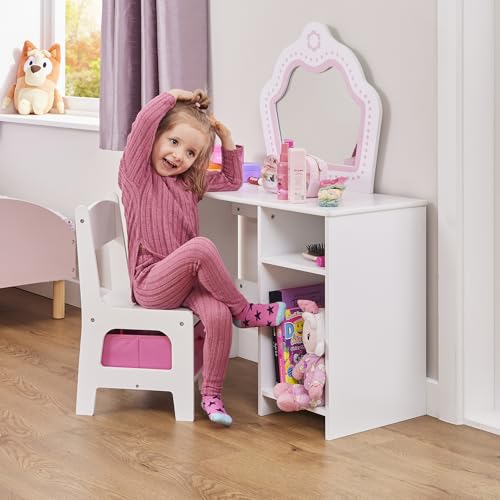 Liberty House Toys Kids Dressing Table and Chair Set