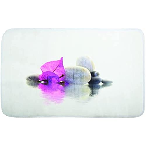 "MSV ""Borneo Bath Mat, Multi-Colour, 45 x 75 cm"