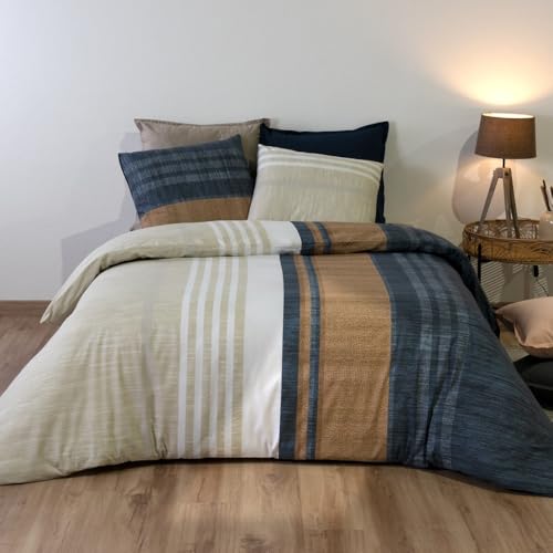 Romane Duvet Cover 240 x 220 cm + 2 Pillowcases Cotton 57 Thread Count
