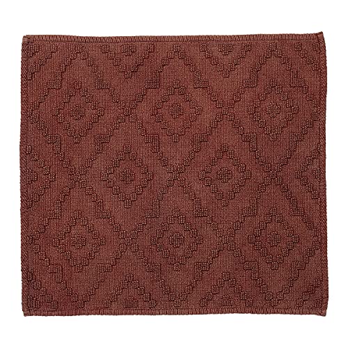 Sealskin Aztec Bath mat 60x60 cm Cotton Dark pink