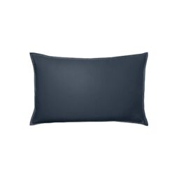Essix Cotton Satin Pillowcase, Palazzo, Midnight Blue, 50 x 75 cm
