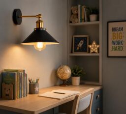 LEDSone Vintage 180° Adjustable Swing Arm Wall Light