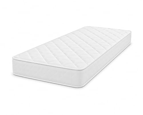 Starlight Beds White Matrix Single Mattress - 90x190x18cm