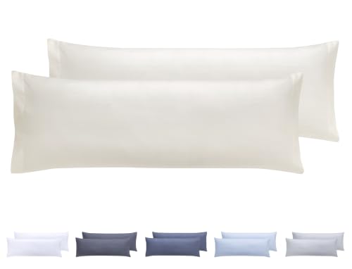 Todocama Set of 2 Extra Soft Hypoallergenic Microfibre Pillow Cases
