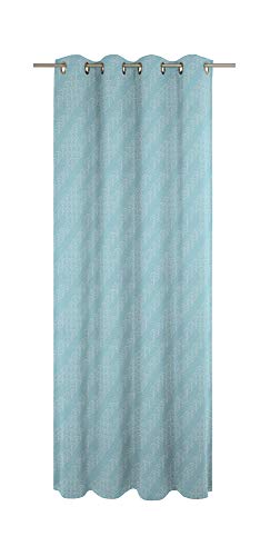 adam Argentinian Criolla/Curtain 145x245/Eyelets – Petrol Blue