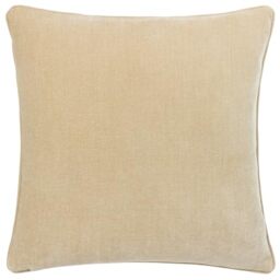 Yard Heavy Chenille Feather Filled Cushion (Natural, 50 x 50 cm)