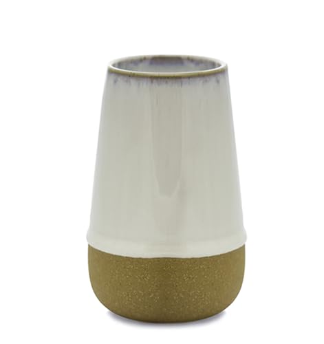 Paddywax Scented Candles Premium Kin Range Candle in Reusable Glazed Ceramic Pot, 283g, Jasmine + Bamboo