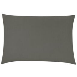 furn. Contra Polyester Filled Cushion – Luxuriously Soft Velvet Pillow With Plain Reverse (Steel – 40x60cm)