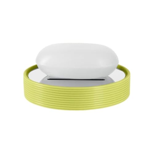 Spirella Tube Ribbed Soap Dish, Pistachio