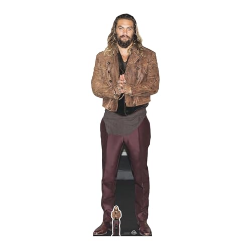 Star Cutouts Ltd CS744 Jason Momoa Lifesize Cardboard Cutout With Free Mini Table Top Cut Out