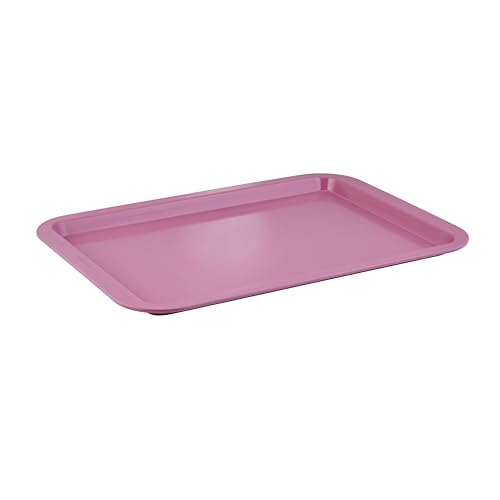 Wiltshire Colour Rush Rectangular Cookie Sheet, Chateau Rose PFOA PTFE Free - Robust Baking Tray, Brownie Tray, Non-Stick Coating, Sheet Steel Bakeware, 38x27x2cm, Internal Size 33.5x24x1.5cm