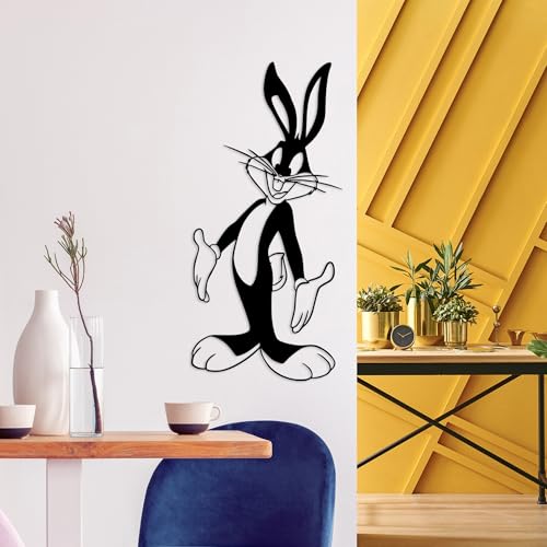 Stylish Black Decorative Metal Wall Accessory, 33 x 70 cm, 100% Metal, 1.5 mm Thickness, Lightweight & Easy to Hang, Perfect for Home Decor