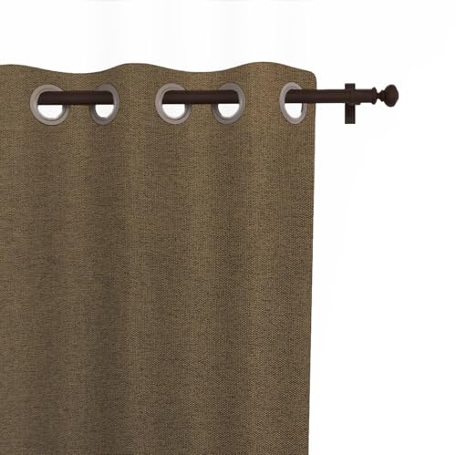 Soleil d'ocre, Arthur Blackout Curtain with Eyelets 135 x 250 cm