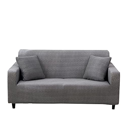 HOOBUY Printed Sofa Cover Stretch Couch Covers Patterned Loveseat Slipcovers for 2 Seater Cushion Couch Love Seat Set JYSH (2 Seater/Loveseat)