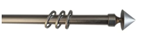 kippen 1307S Extendable Curtain Rod 120-200 cm Brenda Model Satin Silver