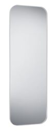 Mirrors and More Britney 81430289 Frame Mirror Metal Silver