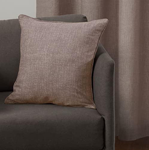 Sleepdown Textured Print Filled Cushion 45cm x 45cm Natural, 5056242839378