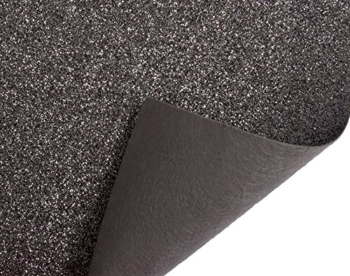 Trimits Glitter Craft Fabric Felt Sheets, Pewter, 30 x 23cm (10 Pieces) GF01
