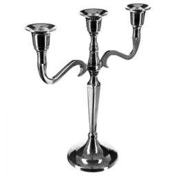 Well Home Modern 3 Arm Metal Candle Holder 22.5 x 9.1 x 26.5 cm
