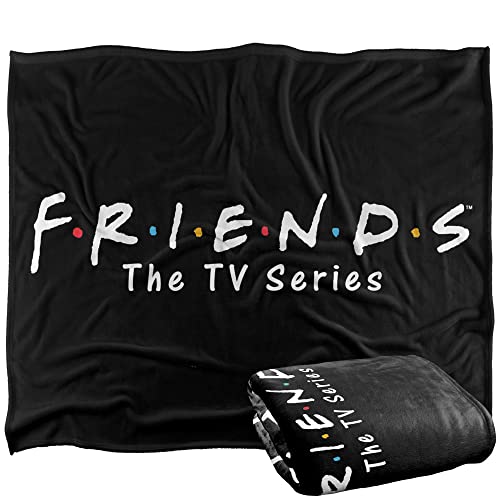 FRIENDS Logo Officially Licensed Silky Touch Super Soft Throw Blanket 152 x 127 cm