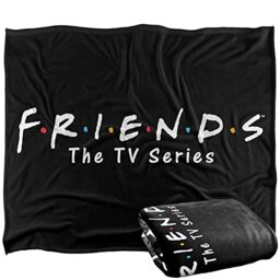 FRIENDS Logo Officially Licensed Silky Touch Super Soft Throw Blanket 152 x 127 cm