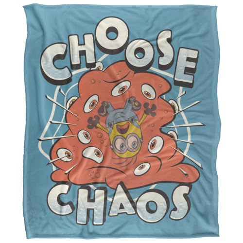popfunk Minions And Monsters Choose Chaos Silky Touch Super Soft Throw Blanket 152 X 127 Cm