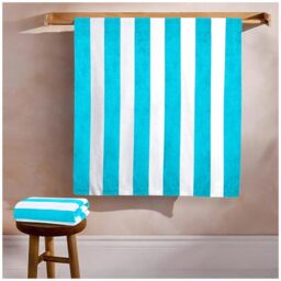 GC GAVENO CAVAILIA Microfiber Beach Towel Large - Super Absorbent Sand Free Beach Towels - Extra Large Beach Towel for Adults (100x200 cm) - Soft, Compact, Lightweight (1 Piece) - Aqua