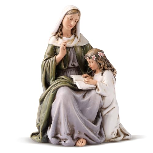 Joseph Studio Saint Anne with Mary Renaissance Religious Figurine