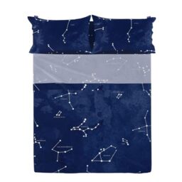 HappyFriday Top Sheet Blanc Cosmos Multicoloured 180 x 270 cm (Cosmos)
