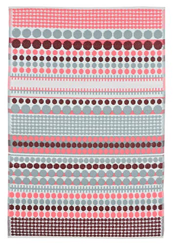 Vernal Sook Machine washable, Non Shedding, Non Slip Area Rug for Living Room, Bedroom, Dining Room, Hallway, Kitchen, Pet Friendly, Beige & Black, 200 cm X 300 cm