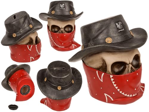Out of the blue Money Box, Red/Brown, M