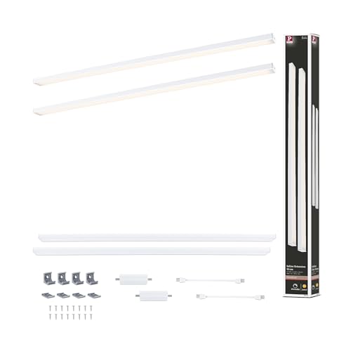 Paulmann 98622 LED Under-Cabinet luminaire Inline 2x6W 550x26mm 2x500lm 24V White matt 3000K dimmable