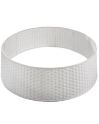 WeRChristmas Large Rattan Effect Christmas Tree Skirt, White, 65 cm
