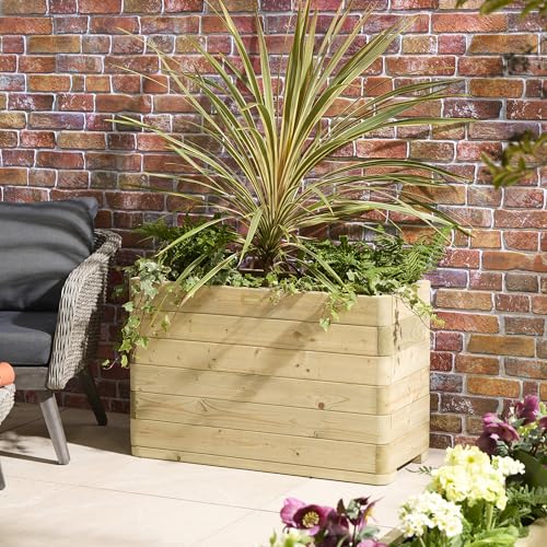 Rowlinson Marberry Tall Rectangular Planter