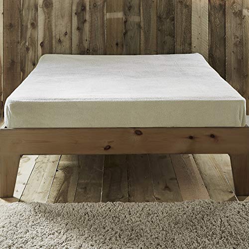 Fusion - Teddy Fleece - Extra Soft 28cm Fitted Sheet - Double Bed Size in Ivory