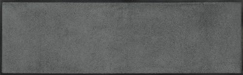 Kleen-Tex wash+dry doormat, Smokey Mount 35x120cm, inside and outside, washable, grey