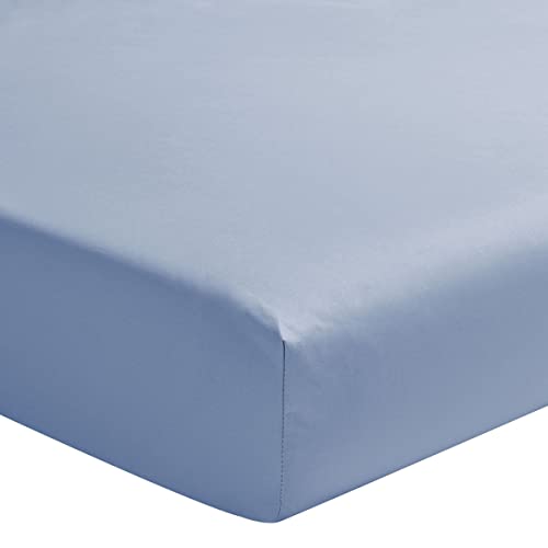 Essix Plain Cotton Percale Fitted Sheet 180 x 200 cm