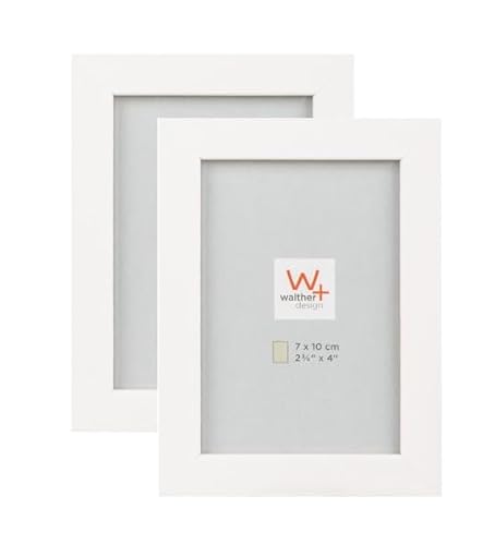 walther design Peppers Wooden Picture Frame, Polar White, 7 x 10 cm, Pack of 2, BP710VD