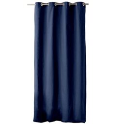 Enjoy Home 2007BMO135240 Eyelet Curtain 135 x 240 cm Cotton Navy Blue 135 x 240 cm