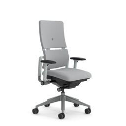 Steelcase Ergonomic Office Chair, Please, 3D armrests, Grey