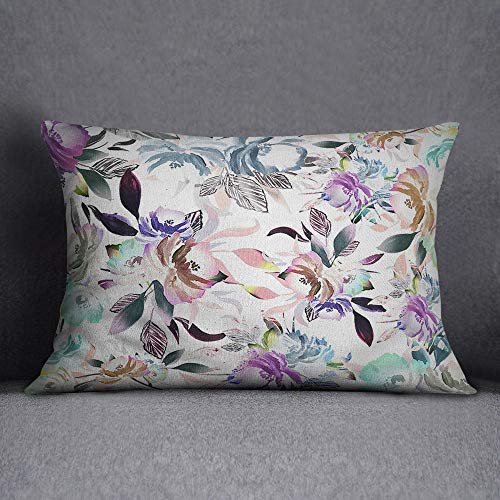 Bonamaison Decorative Cushion Cover, Polycotton, Multicolor, 35x50