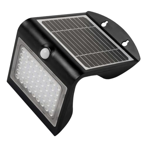 Black Solar LED Light with Sensor 4 w