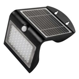 Black Solar LED Light with Sensor 4 w