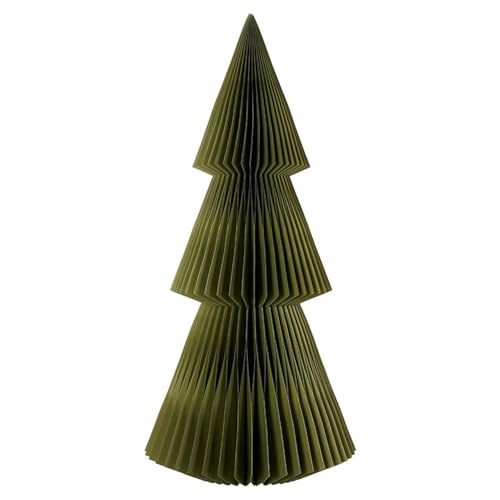 "Santa Barbara Design Studio Honeycomb Paper Christmas Tree Decoration, Balsam Fir-Green, 36"" Tall"