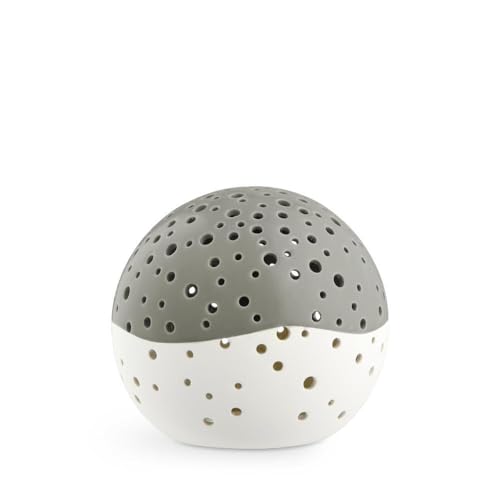 Kähler Nobili Tea Light Holder Porcelain Olive Green 14 cm