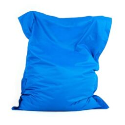 Bean Bag Bazaar Outdoor Giant Bean Bag with Filling Included, Blue