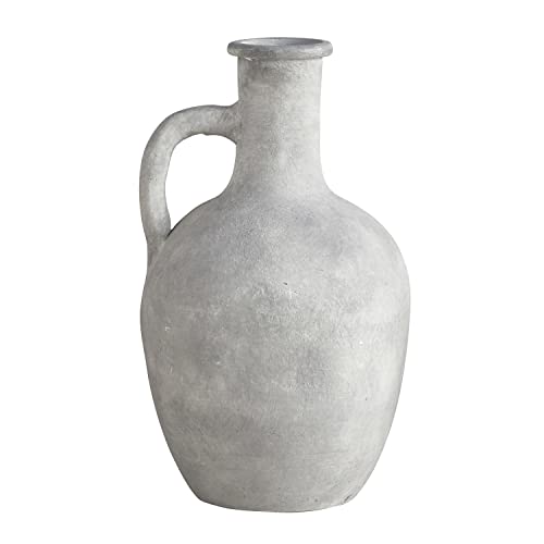 47th & Main Rustic Terracotta Vase, Large, Grey