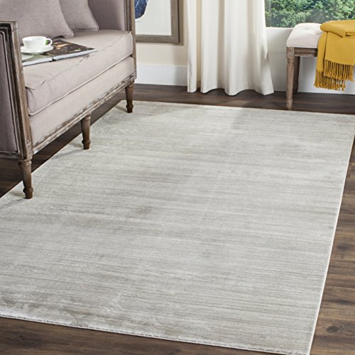 Safavieh Metro-Mod Indoor Woven Rectangle Area Rug, Mystique Collection, MYS967, in Slate, 152 X 244 cm for Living Room, Bedroom or Any Indoor Space